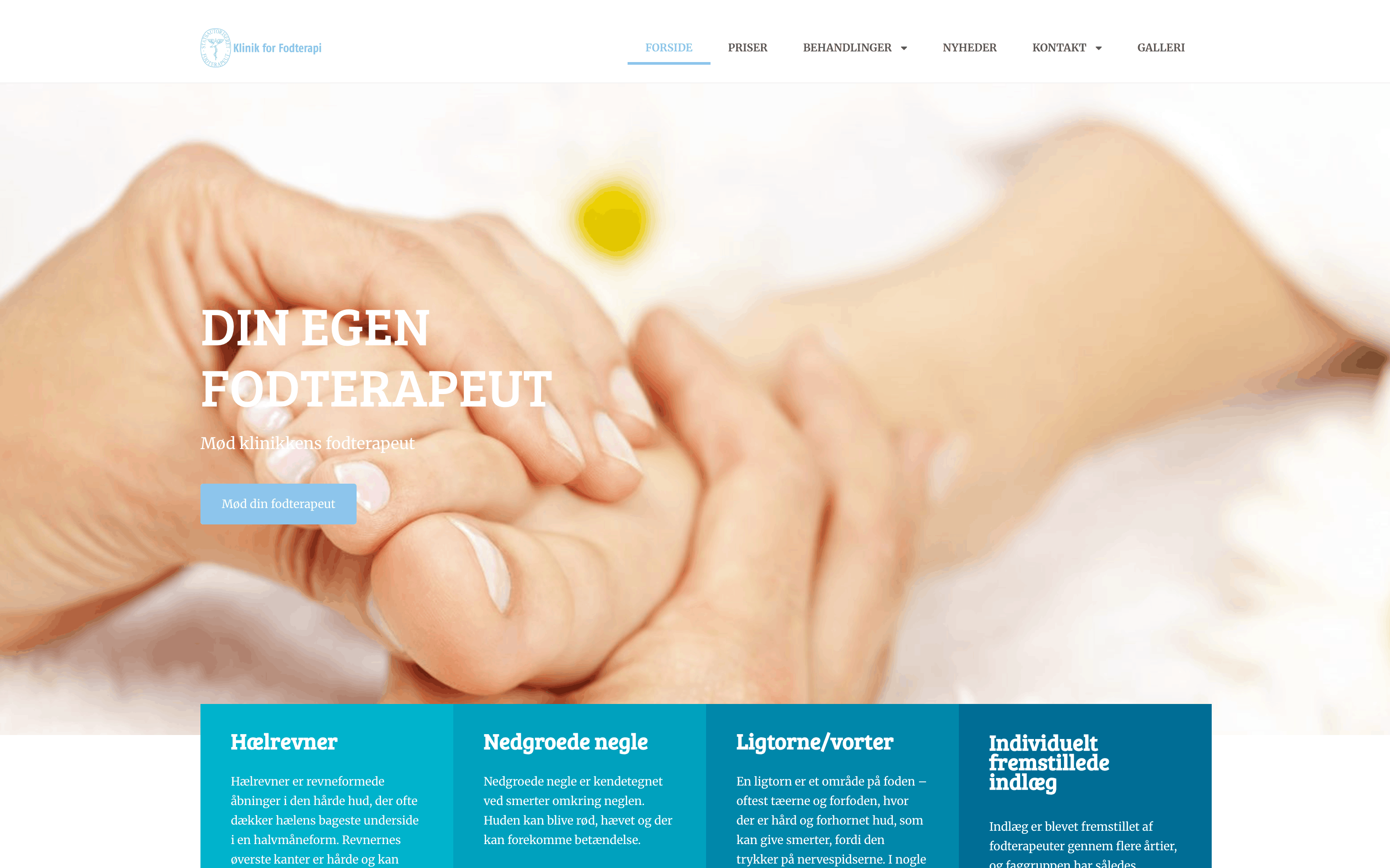 Klinik for Fodterapi, klinikforfodterapi.dk